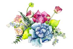 Bouquet Summer miracle watercolor png Product Image 1