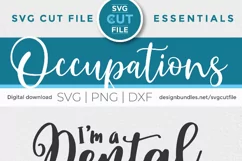 Dental hygienist svg - I'm a dental hygienist svg file Product Image 2