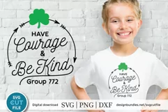 Kindness svg, shamrock svg, st patricks day svg Product Image 1