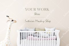 Mockup in interior, Blank wall mockup, Nursery mockup Product Image 1
