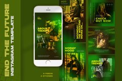 End The Future Instagram Templates Product Image 1