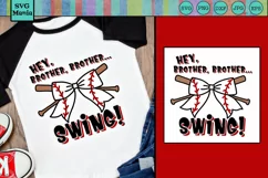 Baseball Sister Shirt SVG File, Cute Baseball Sister SVG Product Image 1