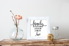 Family/A little bit of crazy//lots of love//SVG/EPS/DXF File Product Image 1
