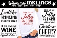 Christmas Drinking SVG Set Product Image 1