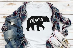 Mama bear svg Mama svg Mama bear png Grizzly bear svg Product Image 2