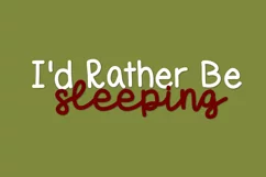 Sleepy Sloth, Handwritten Font Duo - Free Font of The Week Product Image 5