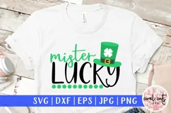 Mister lucky - St. Patrick's Day SVG EPS DXF PNG Product Image 1
