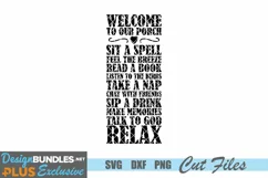 Welcome to OurPorch SVG, Farmhouse SVG Product Image 2