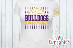 Volleyball SVG | Volleyball Template 0012 | Shirt Design Product Image 2