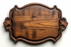 Vintage Wooden Nameplate Signboard Product Image 1