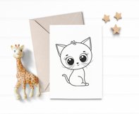 Cute kitten clipart, SVG, PNG, EPS Product Image 3