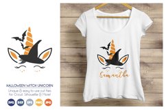 Halloween Unicorn SVG Cut Files Product Image 1