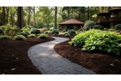 ground dark brown mulch Product Image 1