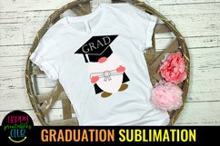 Grad Gnome Graduate-Graduation Sublimation Gnome Product Image 1