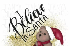 I Believe In Santa | Sublimation Png Product Image 2