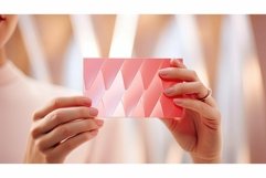 modern business cards pink Product Image 1
