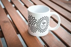 Flowers svg Funny Sunflower svg Flower svg Product Image 4