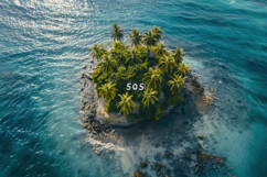 SOS Island Background Wallpaper Product Image 1