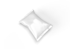 Snack Pouch Packaging 3D Mockup Template Photoshop Product Image 2