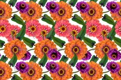 12 Seamless colorful FLOWER patterns bundle. Digital Paper Product Image 4