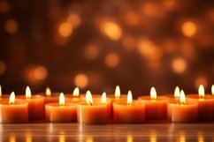 Candle Light Burn Background Wallpaper Product Image 1