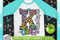 Kindergarten Crew SVG DXF PNG EPS Cutting Files Product Image 1