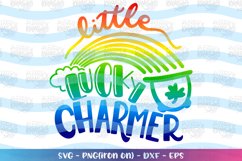 St. Patrick's Day svg Little Lucky Charmer Product Image 1