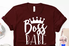 Boss babe - Women Empowerment EPS SVG DXF PNG Product Image 3