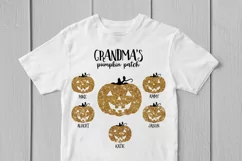 GrandMa's Pumpkin Patch - Halloween SVG EPS DXF PNG Cut File Product Image 4