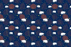 Bear. 6 Seamless patterns. Product Image 13