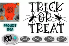 TRICK OR TREAT - A Smooth Cutting Halloween Cricut File Product Image 1