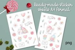 Valentines Day Gnomes Stickers Product Image 4