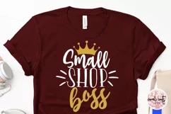 Small shop boss - Small Business EPS SVG DXF PNG Product Image 3
