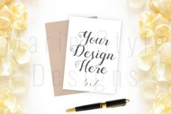 Card mockup 5x7, Invitation mockup, Wedding Card mockup 507 Product Image 1