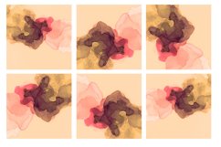 Abstract Alcohol Ink Handmade Backgrounds Product Image 3