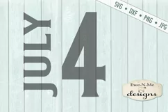 July 4 - 4th of July - Patriotic SVG Product Image 2