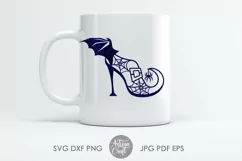 Witches shoes | Halloween SVG | spider web Product Image 3