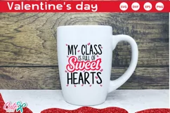 My class is full of sweet hearts SVG for crafters Product Image 1