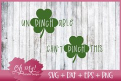 Unpinchable - Can't Pinch This - SVG DXF EPS PNG Cutting Fil Product Image 2