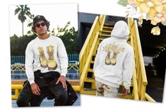 Watercolor Clipart Flowers & Boots Product Image 5