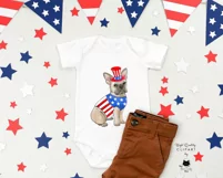 4th Of July Dog PNG Design | Patriotic Sublimation Design Product Image 2