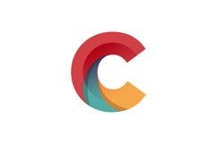 letter C logo design Vector design isolated Product Image 1