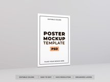 Poster Frame Mockup Template Bundle Vol 2 Product Image 8