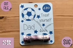 Dad Birthday Money card | Paper cutting | Money card SVG Product Image 4