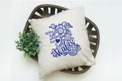 Wales Mandala SVG File - Home is Where the Heart Is SVG Product Image 5
