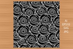 Roses. Flowers. 6 Seamless patterns. Product Image 3