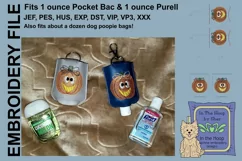ITH Prim Pumpkin Hand Sanitizer Holder - Key Fob Product Image 3