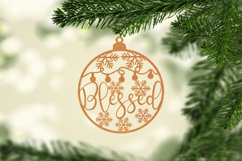 Christmas Ornament For Paper and Laser Design Product Image 1