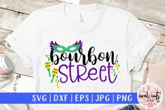 Bourboun Street - Mardi Gras SVG EPS DXF PNG Product Image 1