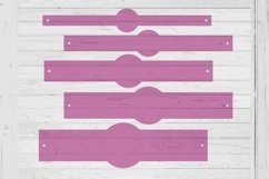 Assorted bracelet shapes template dxf svg png ai files Product Image 1